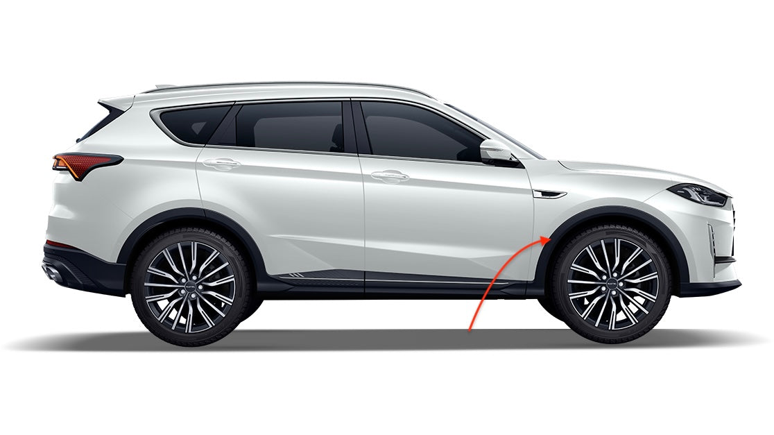 ديكور فيبر رفرف أمامي يمين – Jetour X70 Plus