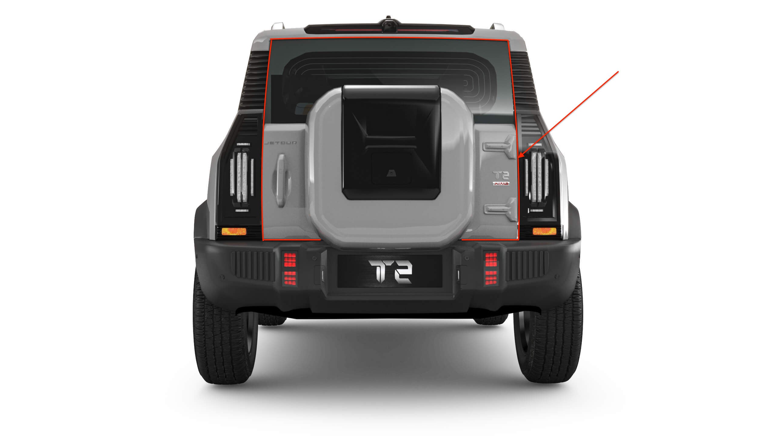 الباب الخلفي – جيتور T2