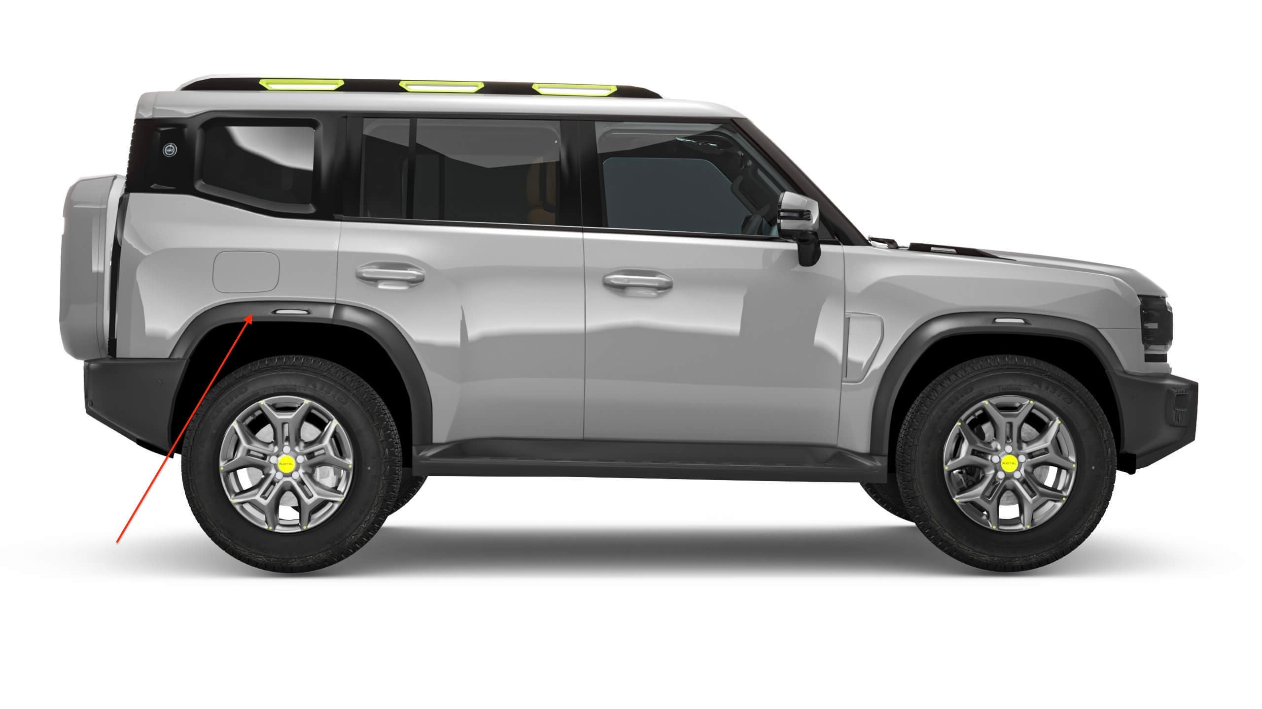 فيبر خلفي يمين - B - Jetour T2