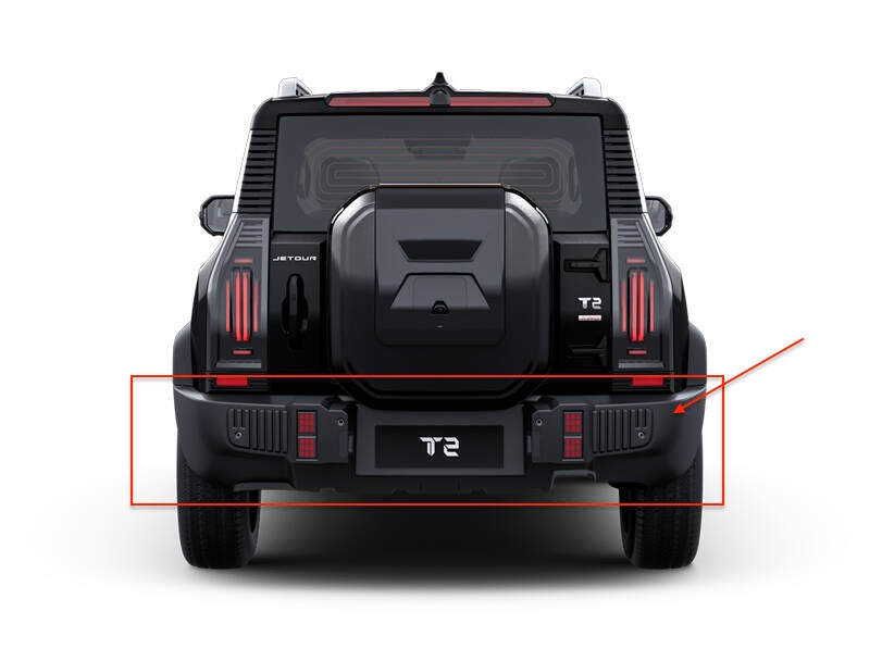 صدام خلفي علوي – Jetour T2
