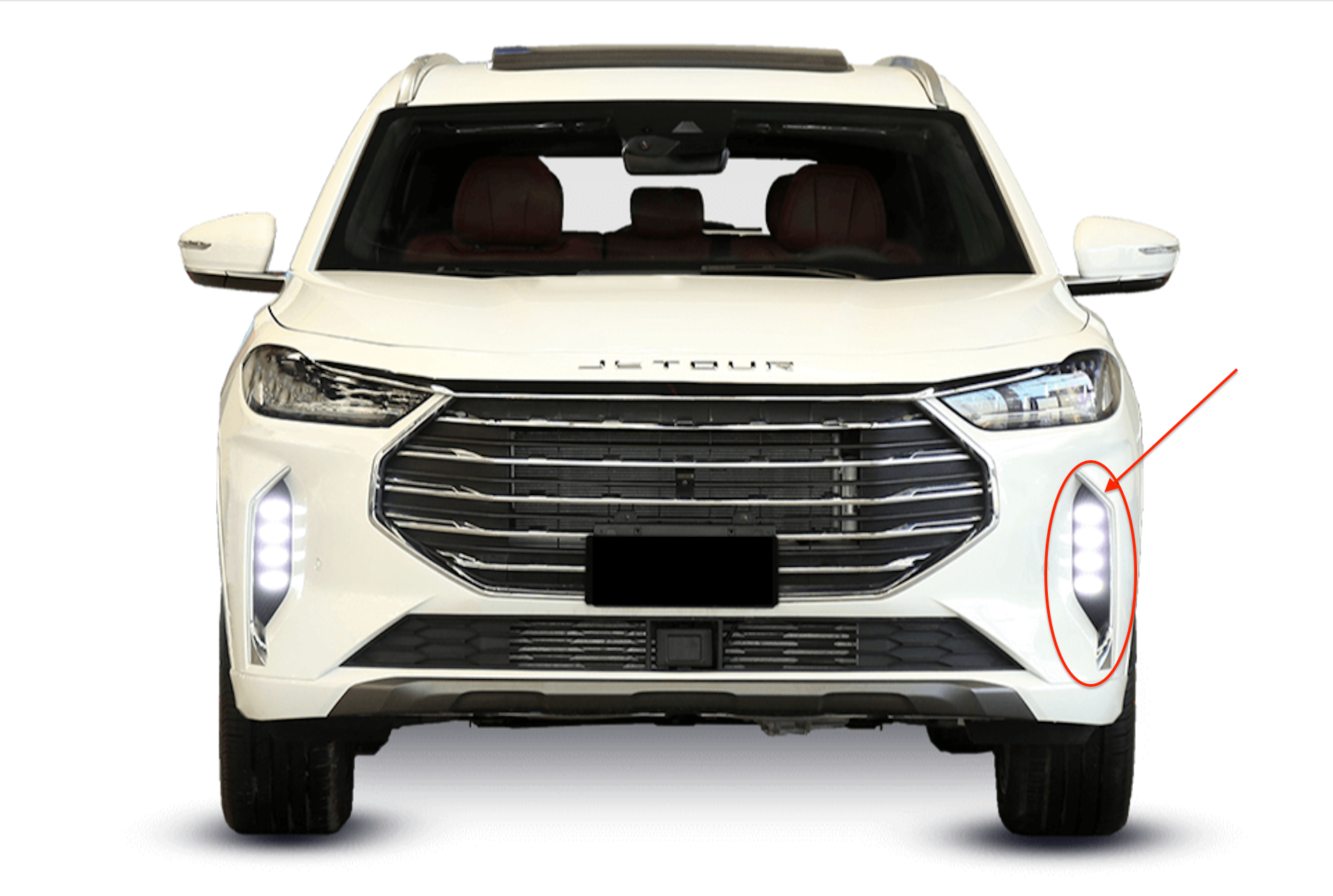 غطاء كشاف الضباب – جيتور X70 بلس