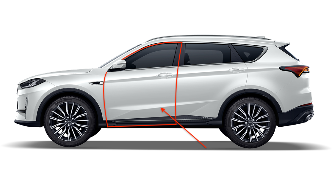 Front Left Door – Jetour X70 Plus